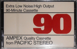 Compact Cassette: AMPEX Ampex -  90