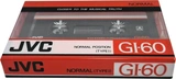 Compact Cassette JVC GI 60 "G1-60" Type I Normal 1988 North America