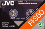 Compact Cassette:  JVC - FI-S 60