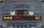 Compact Cassette: 3M Scotch - Master I 90