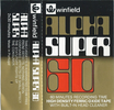 Compact Cassette: Unknown Winfield - Alpha Super 60