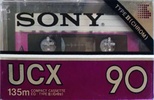 Compact Cassette Sony UCX 90 Type II Chrome 1983 Germany