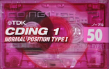 Compact Cassette: TDK  - CDing 1 50