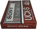 Compact Cassette Sony UCX-S 46 Type II Chrome 1983 Japan