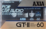 Compact Cassette: FUJI AXIA - GF-II 60