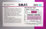 Compact Cassette: Sunkyong Magnetic Limited (SKM) Smat -  90