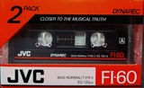 2 pack JVC FI 60 "Dynarec" Type I Normal 1988 North America