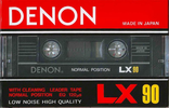 Compact Cassette: Nippon Columbia / Denon Denon - LX 90