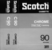 Compact Cassette: 3M Scotch - Chrome 90