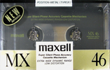 Compact Cassette: Maxell / Hitachi Maxell - MX 46