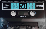 Compact Cassette: Sony  - CDix II 50