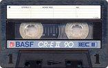 Compact Cassette: BASF  - Chromdioxid Extra II 90