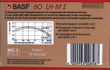 2 pack BASF LH Maxima I 60 "LH-M I" Type I Normal 1986 Europe