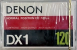 Compact Cassette Denon DX1 120 Type I Normal 1978 Japan