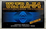 Compact Cassette: Unknown Ultra-54 -  54