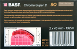 Compact Cassette: BASF  - Chrome Super II 90