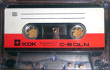 Compact Cassette:  KDK -  60