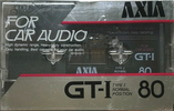 Compact Cassette: FUJI AXIA - GT-I 80