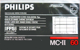 Compact Cassette: Philips  - MC-II 60