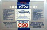 Compact Cassette: Unknown Brentwood -  90