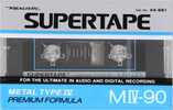 Compact Cassette: Unknown SUPERTAPE - MIV 90