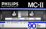 Compact Cassette: Philips  - MC-II 90