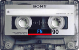 5 pack Sony FN 90 Type I Normal 1988 Europe