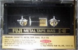 Compact Cassette Fuji Metal Tape 46 Type IV Metal 1977 Europe, North America