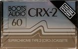 Compact Cassette:  Boots Audio - CRX-2 60