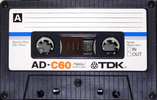 Compact Cassette: TDK  - AD 60