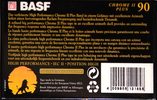 Compact Cassette: BASF  - Chrome II Plus 90