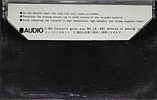 Compact Cassette:  Audio -  90