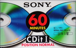 Compact Cassette: Sony  - CDit I 60