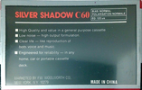 Compact Cassette:  Silver Shadow -  60