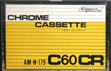 Compact Cassette:  Crown - CR 60