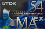 Compact Cassette: TDK  - MAEX 54