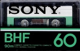 Compact Cassette: Sony  - BHF 60