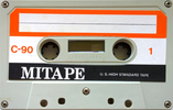 Compact Cassette: Unknown Mitape -  60