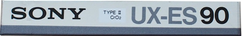 Compact Cassette: Sony  - UX-ES 90