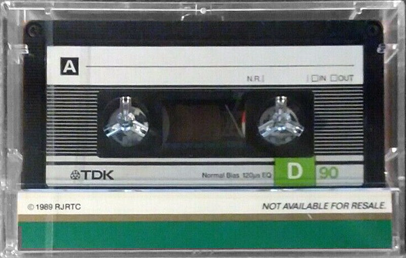 Compact Cassette TDK D 90 "Salem Sound Waves" Type I Normal 1989 Europe, USA