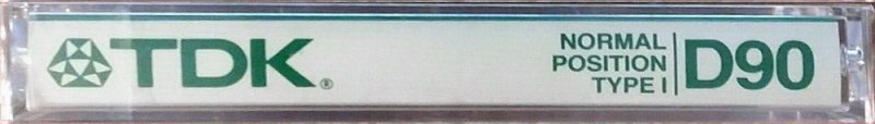 Compact Cassette TDK D 90 "Salem Sound Waves" Type I Normal 1989 Europe, USA