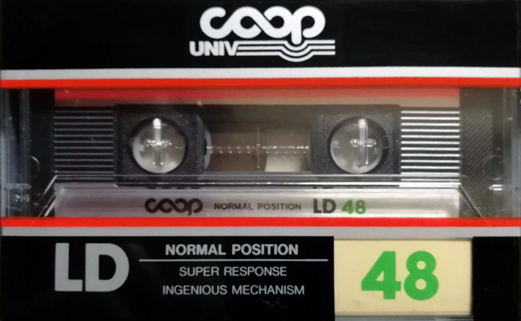 Compact Cassette CO-OP LD 48 Type I Normal 1987 Japan