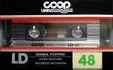 Compact Cassette CO-OP LD 48 Type I Normal 1987 Japan