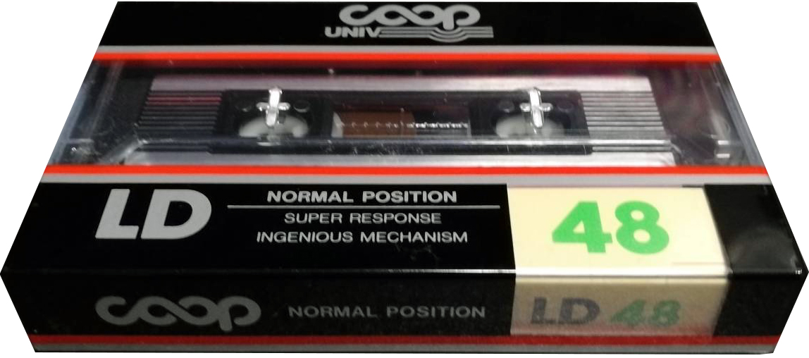 Compact Cassette CO-OP LD 48 Type I Normal 1987 Japan