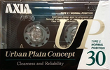 Compact Cassette AXIA UP 30 "UP N 30" Type I Normal 1989 Japan