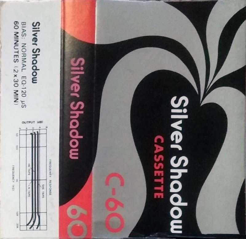 Compact Cassette Silver Shadow 60 Type I Normal USA