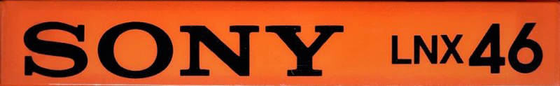 Compact Cassette Sony LNX 46 Type I Normal 1978 North America