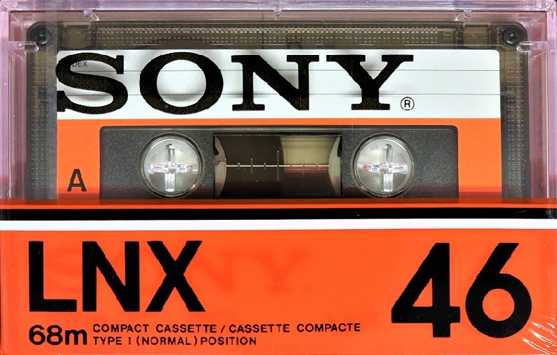 Compact Cassette Sony LNX 46 Type I Normal 1978 North America