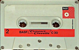 Compact Cassette BASF 30 Type I Normal 1969 Germany