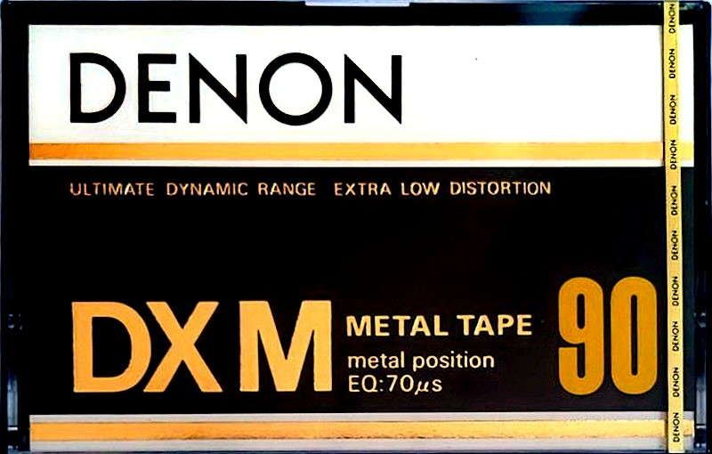 Compact Cassette Denon DXM 90 Type IV Metal 1978 Europe
